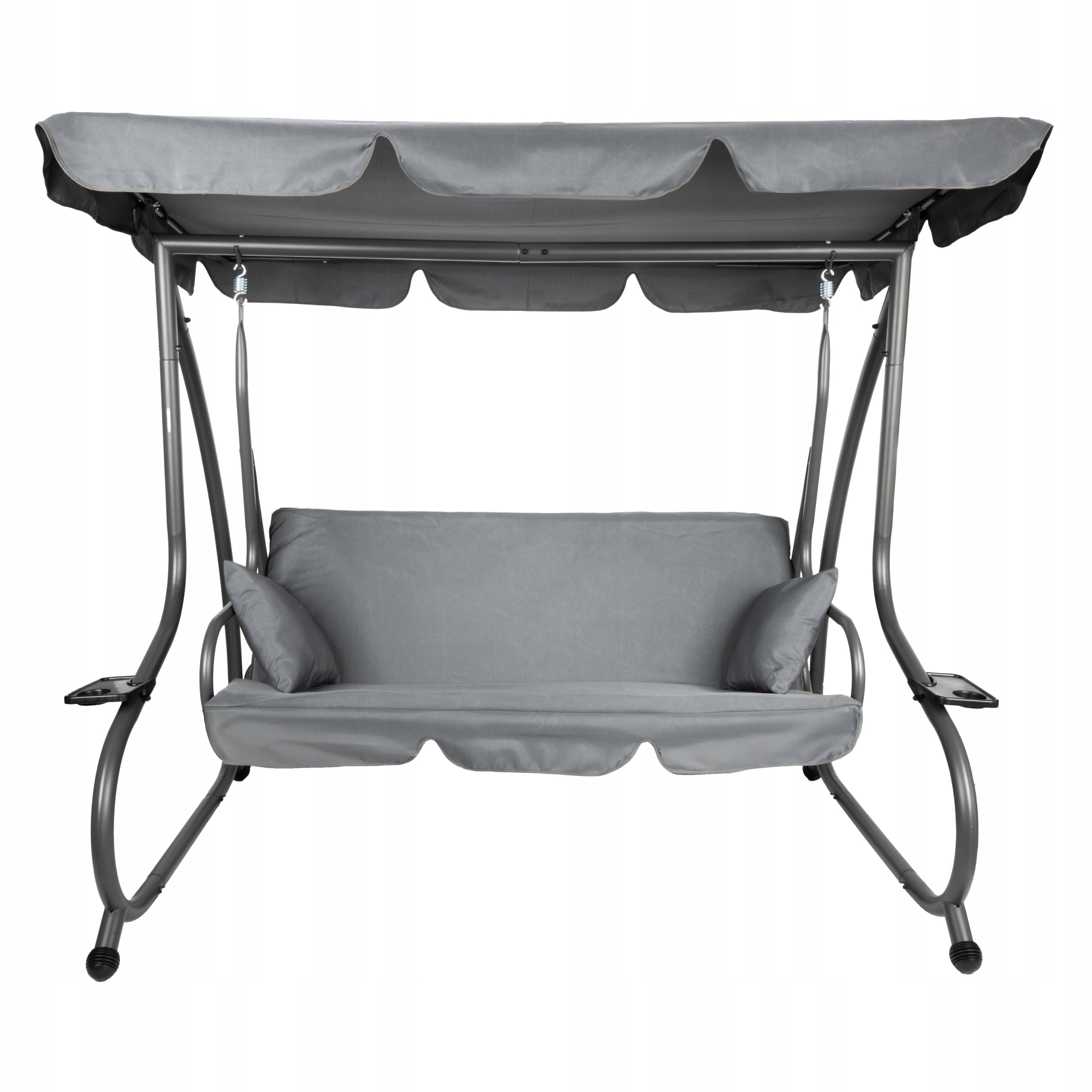 GARDEN SWING METAL FREESTANDING FOLDING BOKATO WITH VISOR GREY Manufacturer code MIN-27980