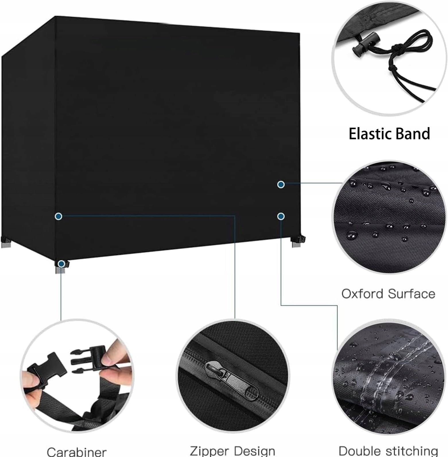 GARDEN SWING TARPAULIN 220CM 3 SEATER WATERPROOF PROTECTIVE Manufacturer no brand