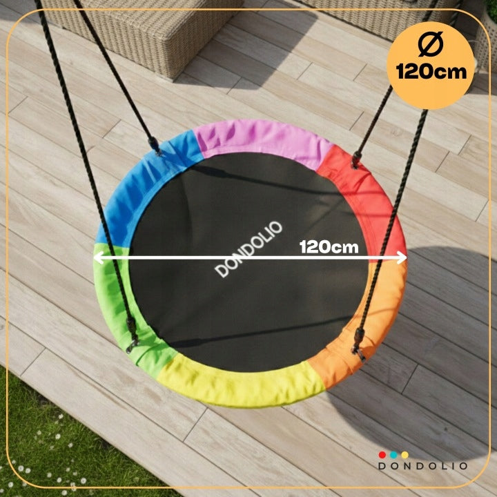 GARDEN Swing STORK NEST Large 120cm XXL 300kg STRONG Durable Manufacturer code HUŚTAWKA BOCIANIE GNIAZDO OGRODOWE