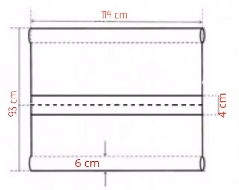GARDEN Swing Seat WATERPROOF BACKING DURABLE Universal Product weight with unit packaging 0.5 kg