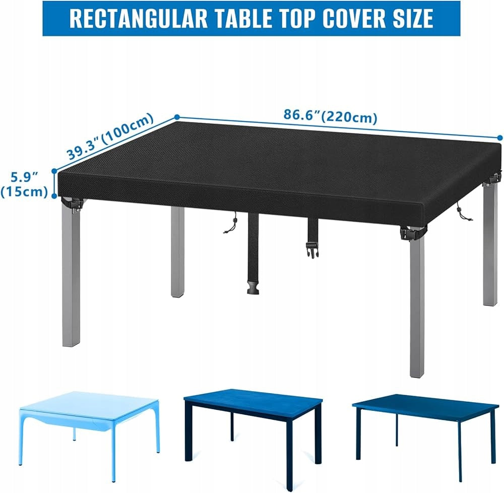 GARDEN TABLE COVER TERRACE WATERPROOF 220x100 GARDEN FURNITURE XXL Manufacturer no brand