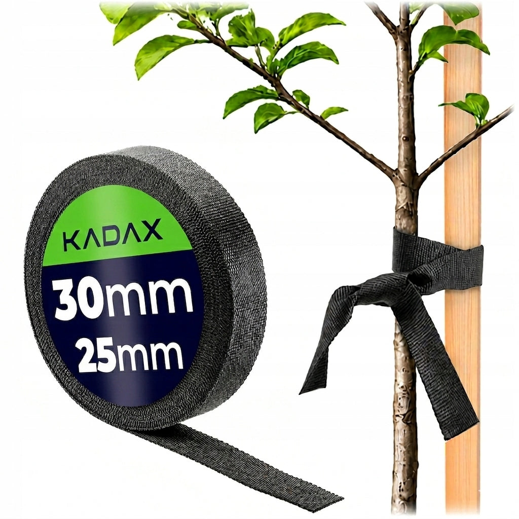 GARDEN TAPE FOR PLANT LIGATION 30mm/25m TREE TREES STRONG