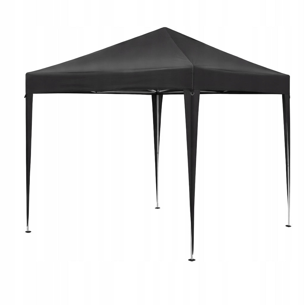 GARDEN TENT STRONG PAVILION GAZEBO 300 x 300 x 250 cm + 4 WINDOW WALLS Width 3 m
