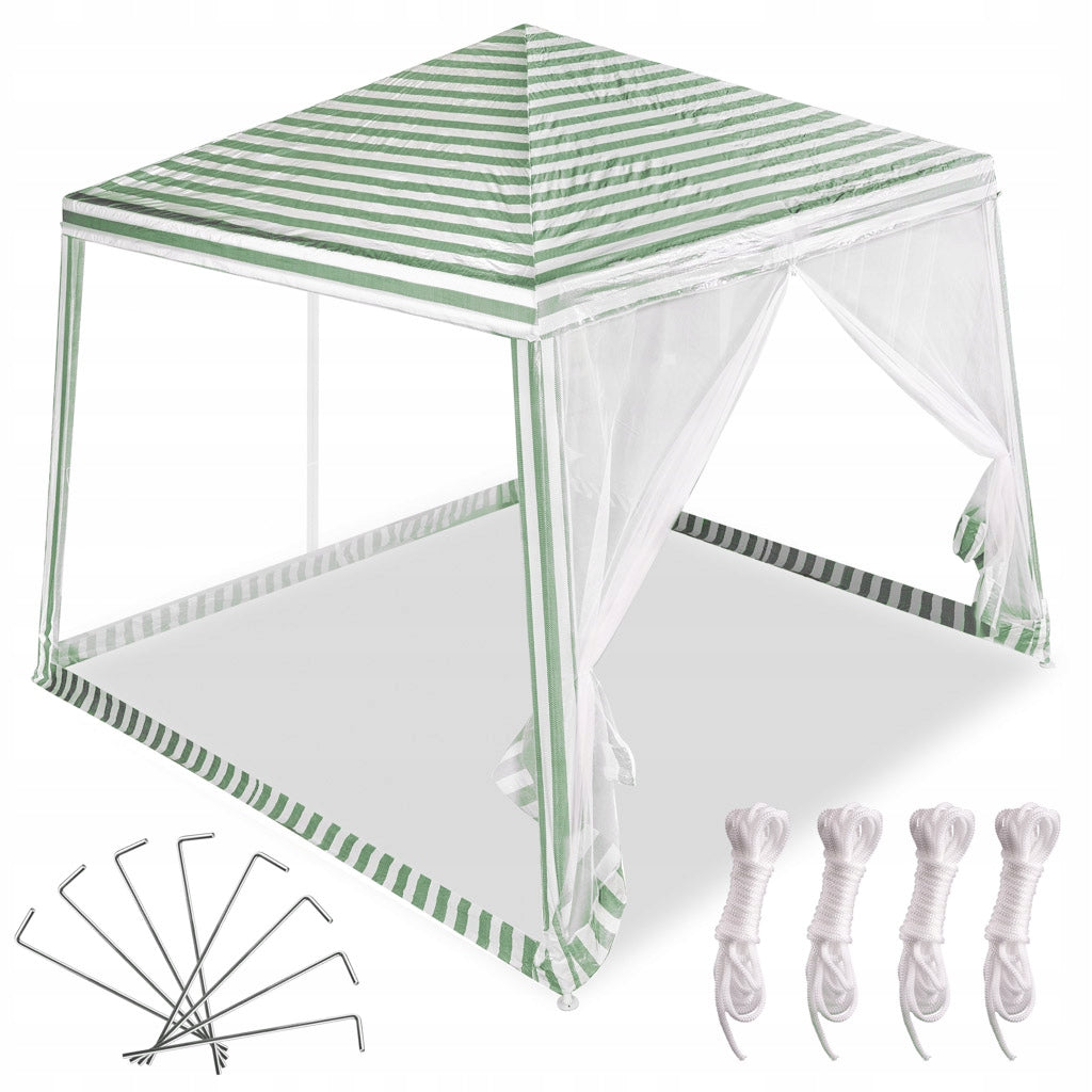 GARDEN TENT WITH MOSQUITO NET GAZEBO FOR GARDEN STABLE 3X3M Packaging status original