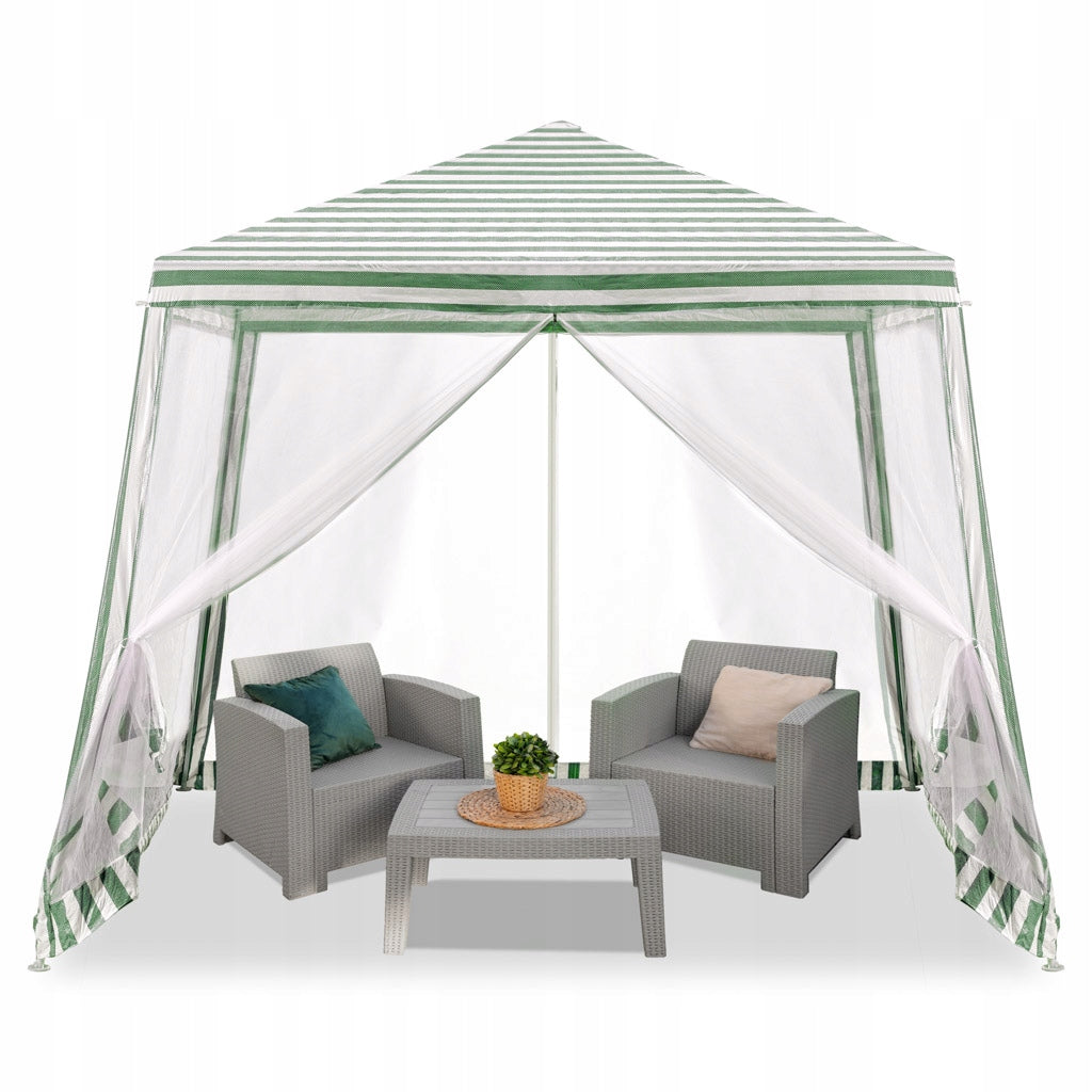 GARDEN TENT WITH MOSQUITO NET GAZEBO FOR GARDEN STABLE 3X3M