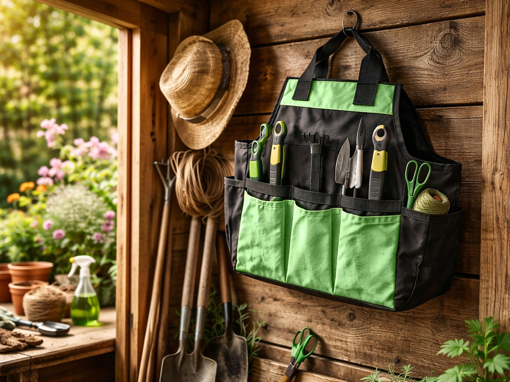 GARDEN TOOL BAG PORTABLE FOR GARDEN WORKSHOP ORGANIZER LARGE Manufacturer code 27917