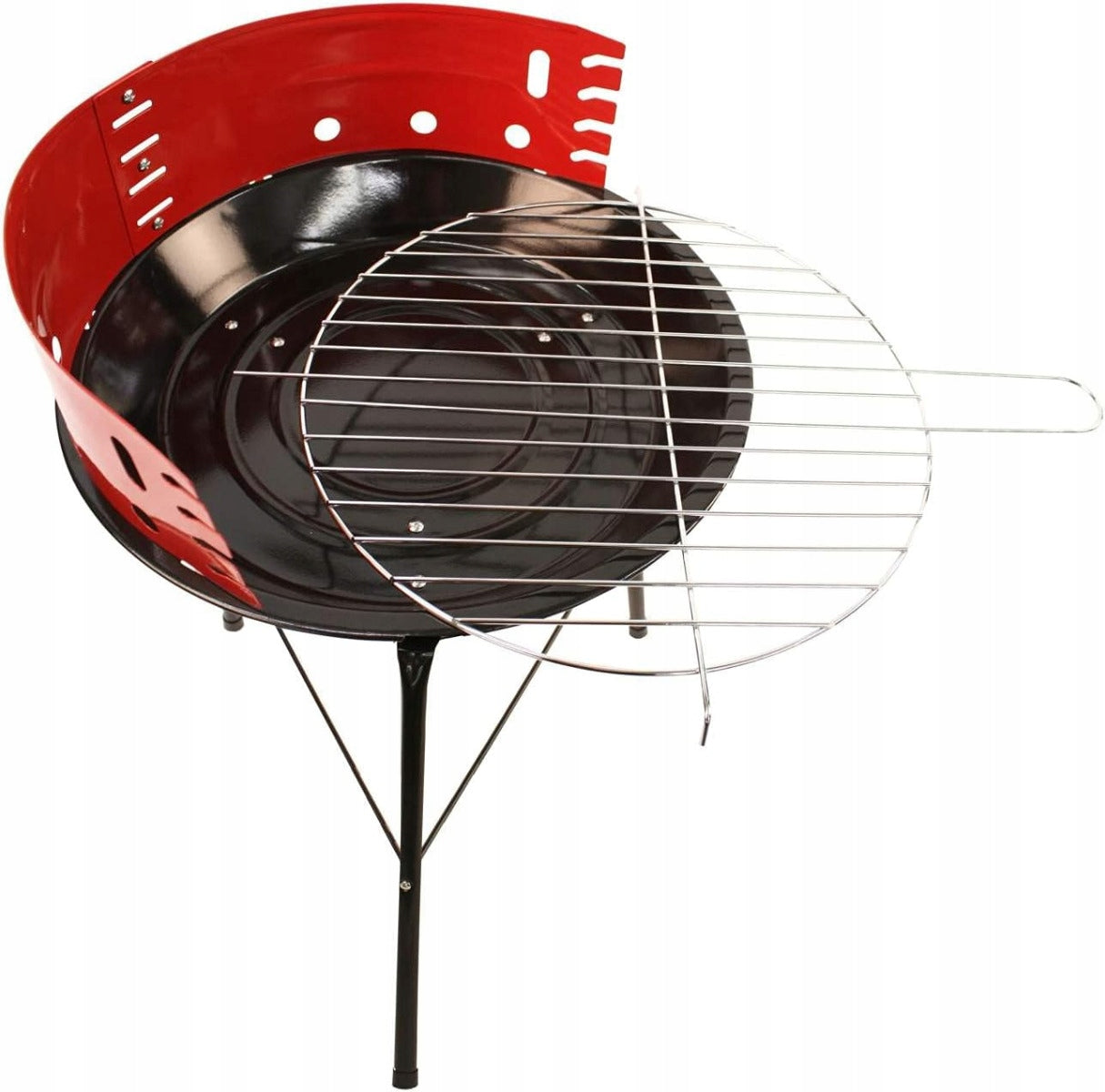 GARDEN TOURIST GRILL ROUND CHARCOAL 35CM GRATE BBQ EAN (GTIN) 5906186711936
