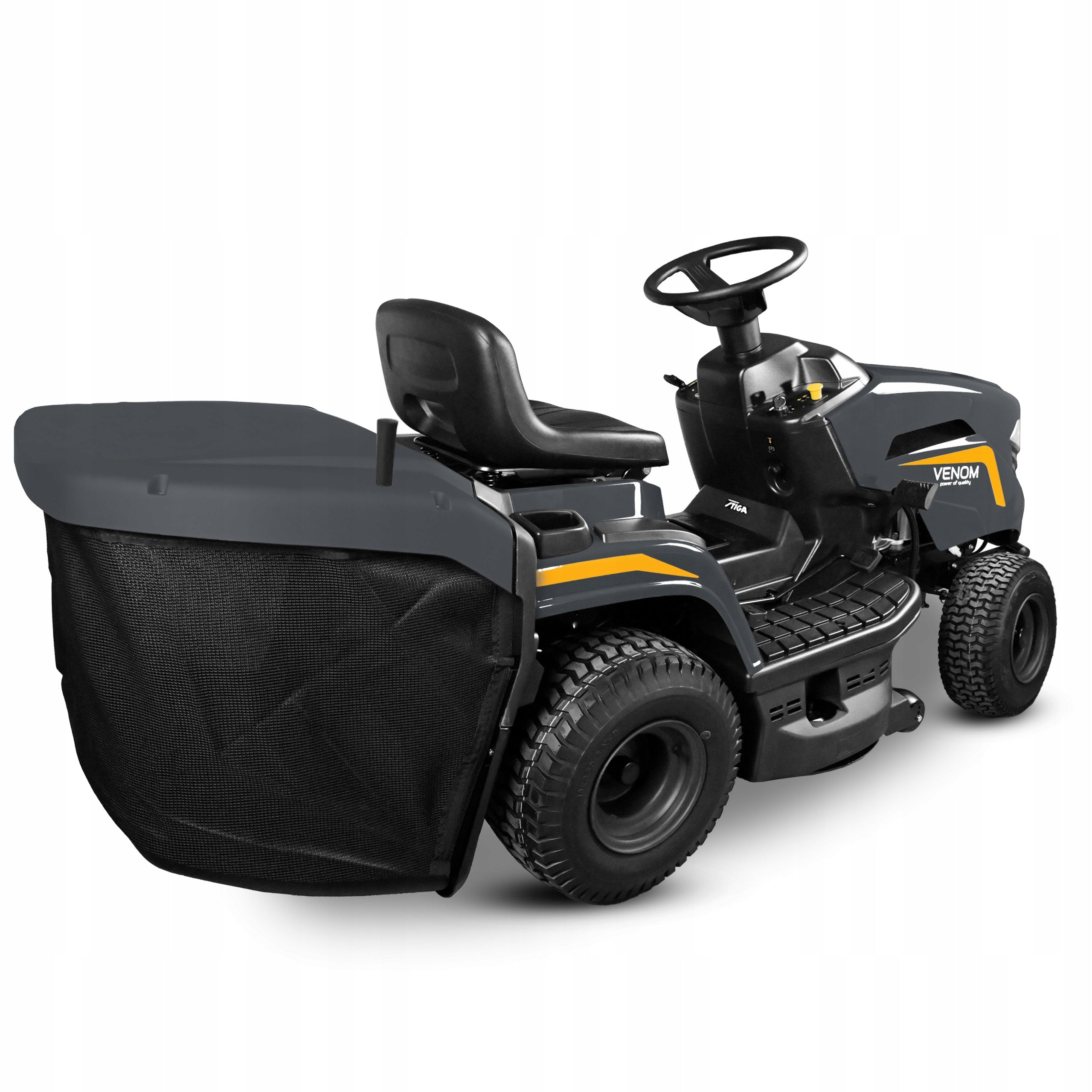 GARDEN TRACTOR VENOM BY STIGA MOWER 450 HYDRO 12IN1 MULCHING SUPER Mowing width 84 cm
