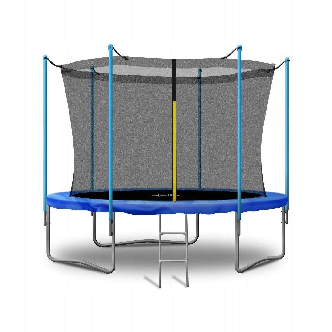 GARDEN TRAMPOLINE 252 CM 8 FT NET LADDER