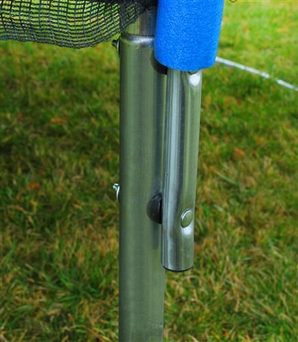 GARDEN TRAMPOLINE 3 LEGS QUALITY HARDENED STEEL Kind with net
