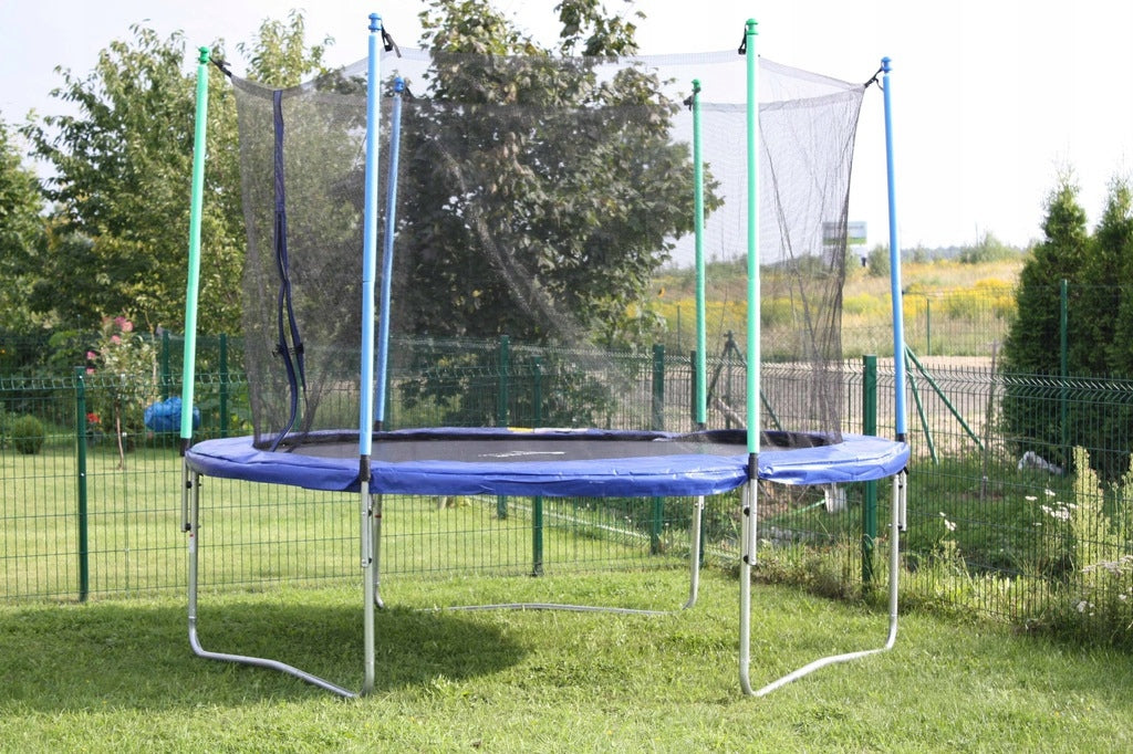 GARDEN TRAMPOLINE ATLAS SPORT 252 cm 8FT MESH 180 CM LADDER Manufacturer code AS8FT