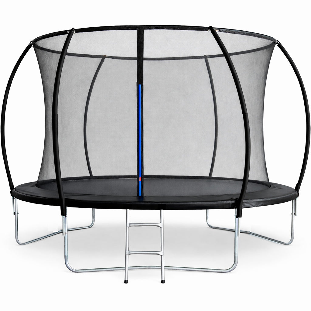 GARDEN TRAMPOLINE ATLAS SPORT 312 cm 10ft MESH 180 CM LADDER CIRCLE