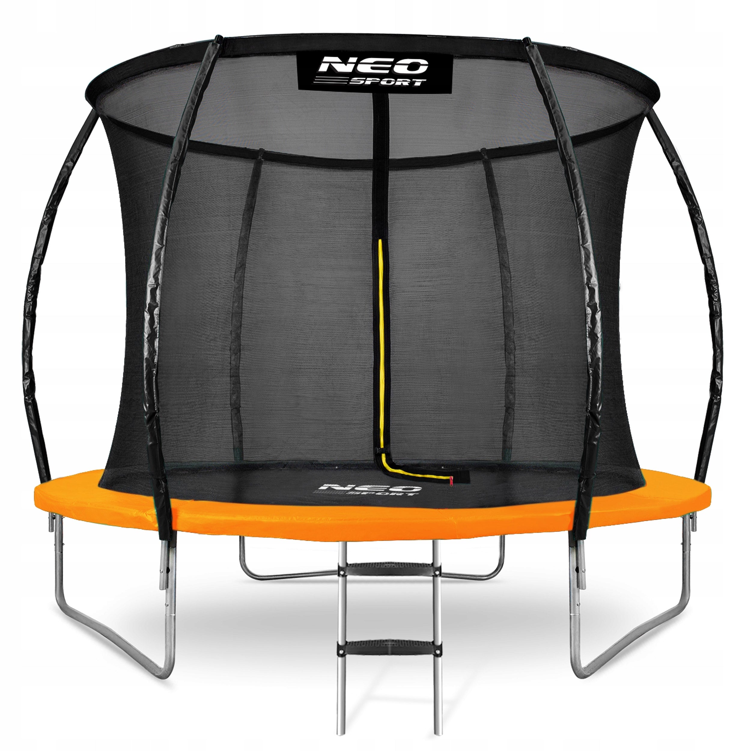 GARDEN TRAMPOLINE FOR CHILDREN LADDER 252cm 8ft Brand Neo-sport