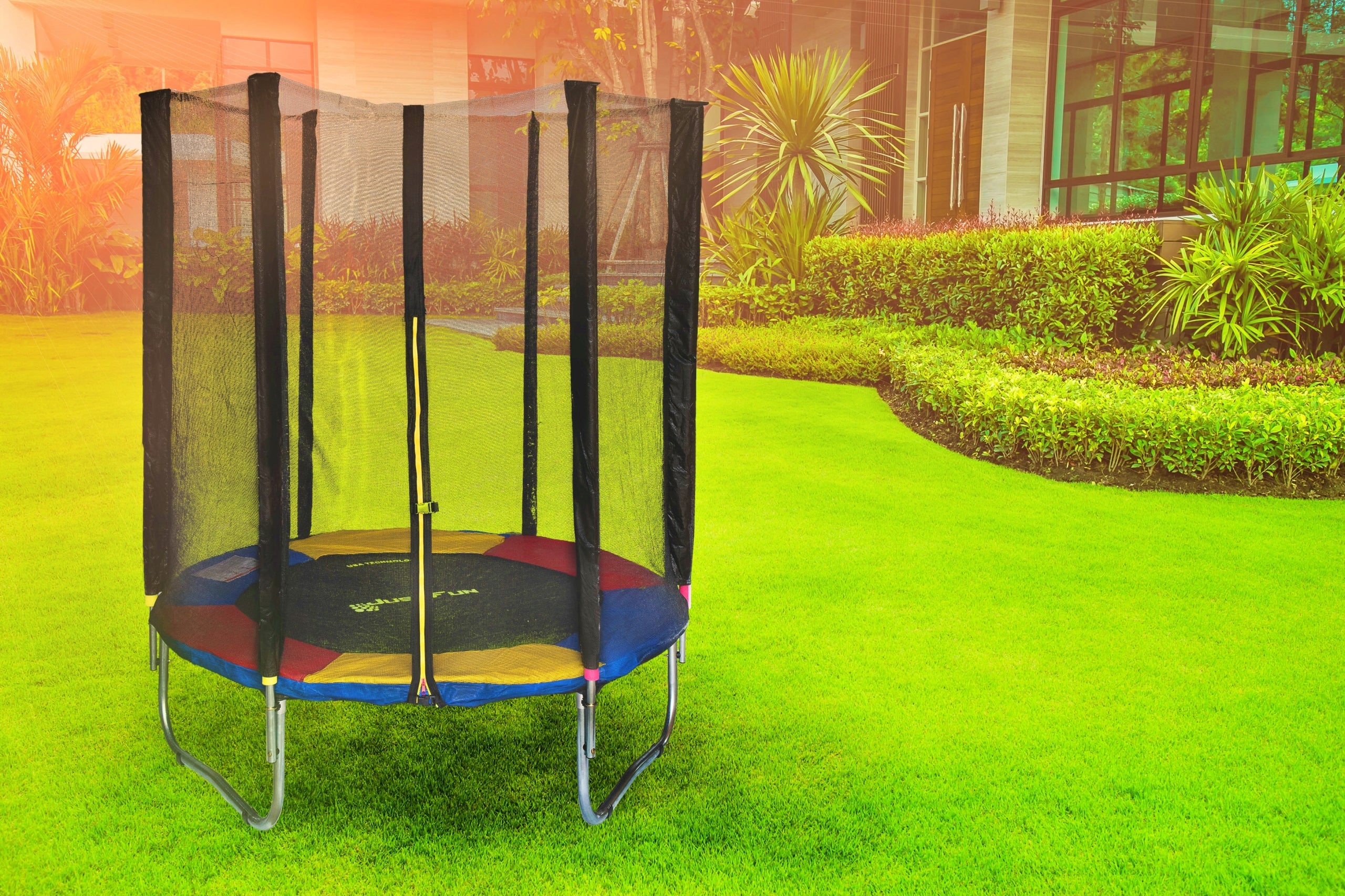 GARDEN TRAMPOLINE JUST FUN 6FT-183CM MULTI EAN (GTIN) 0698142161422