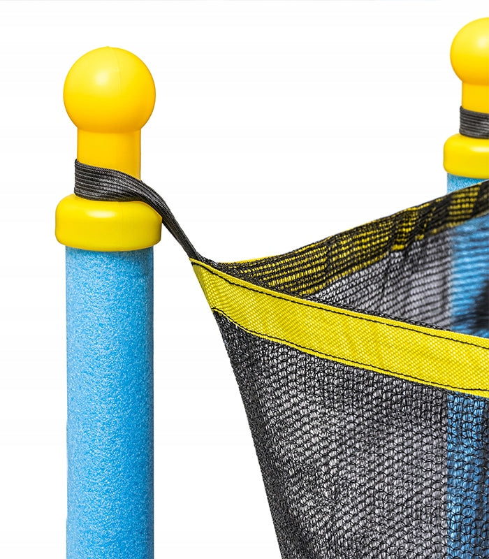 GARDEN TRAMPOLINE STABLE FOR CHILDREN HOME WITH MESH 140 x 122 CM Manufacturer code TRAMPOLINA G418