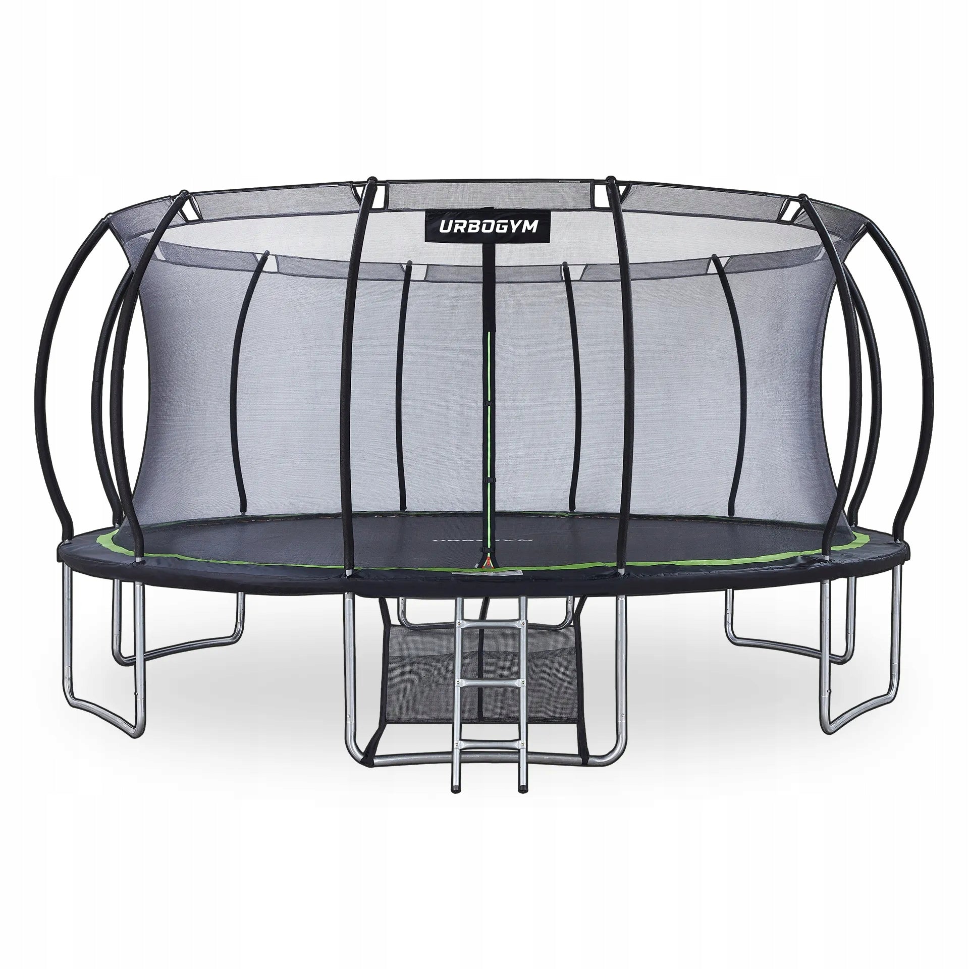 GARDEN TRAMPOLINE WITH INDOOR MESH FOR CHILDREN'S GARDEN 16 FT 488CM