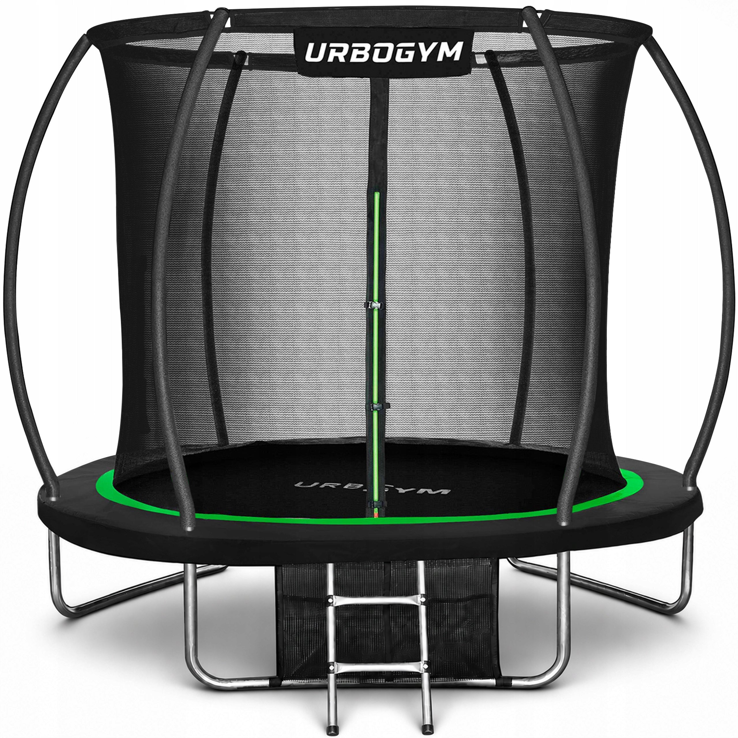 GARDEN TRAMPOLINE WITH INDOOR NET FOR CHILDREN'S GARDEN 8FT 252CM