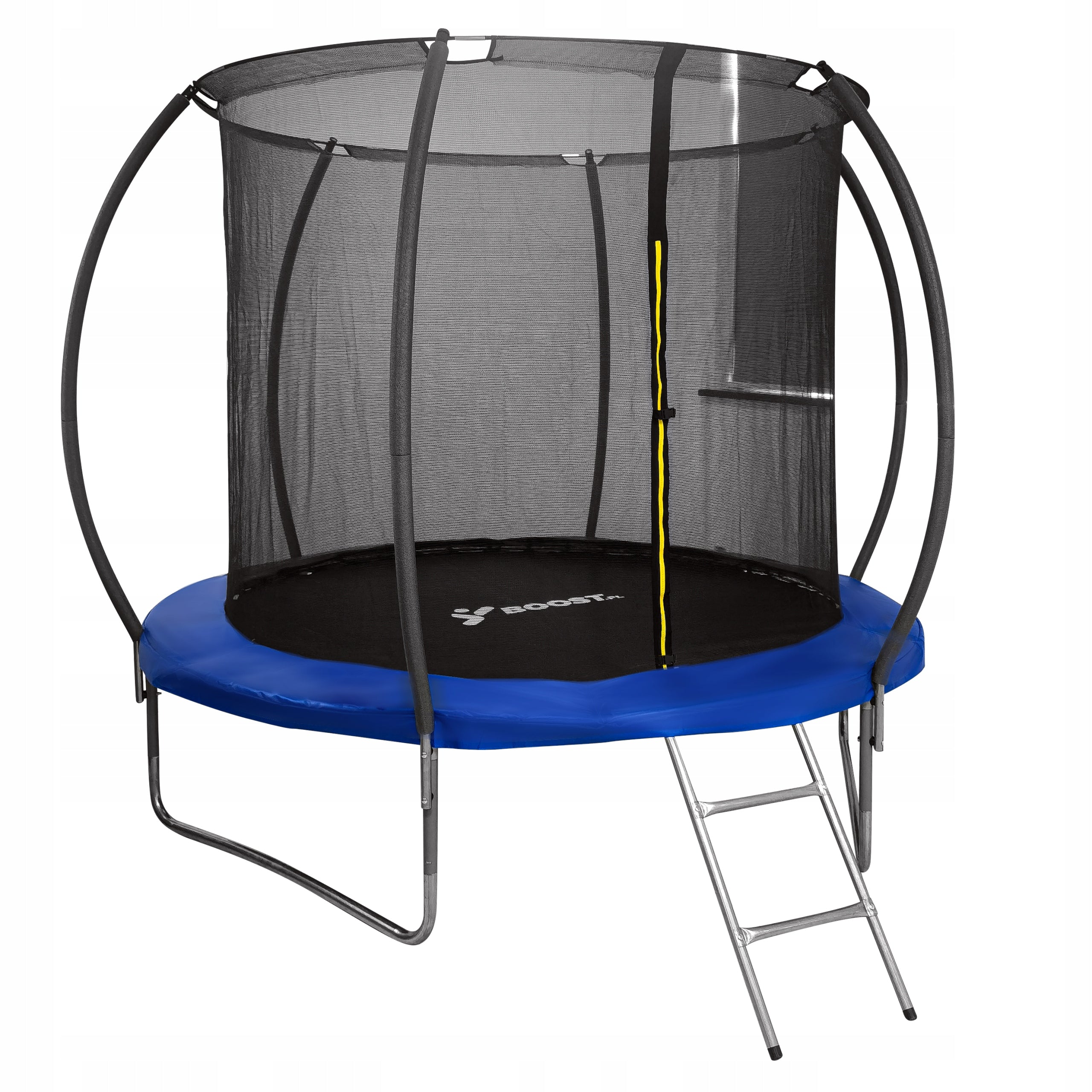 GARDEN TRAMPOLINE WITH LADDER WITH INNER MESH 305 CM 10 FT FOR KIDS Height from ground level 65 cm