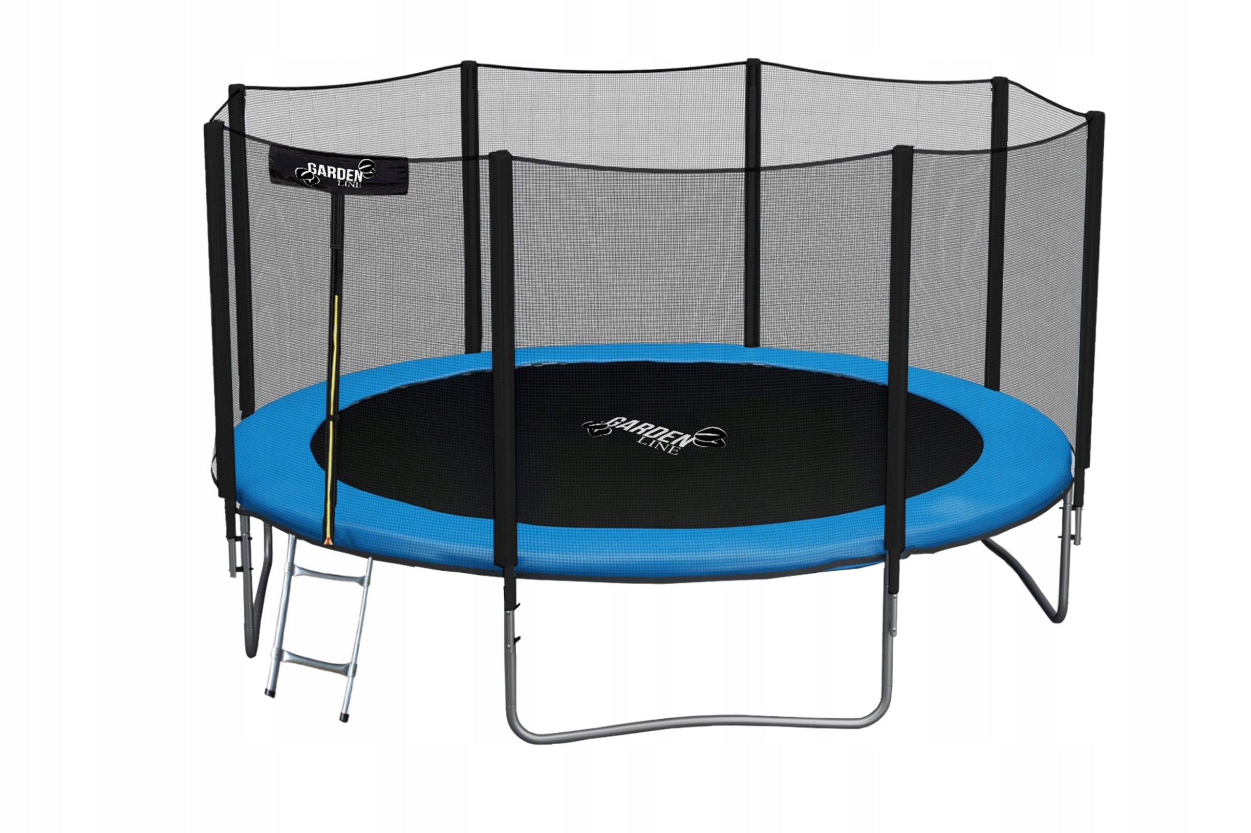 GARDEN TRAMPOLINE WITH NET LADDER 374CM 12FT GARDENLINE FOR GARDEN Manufacturer code TRA9887