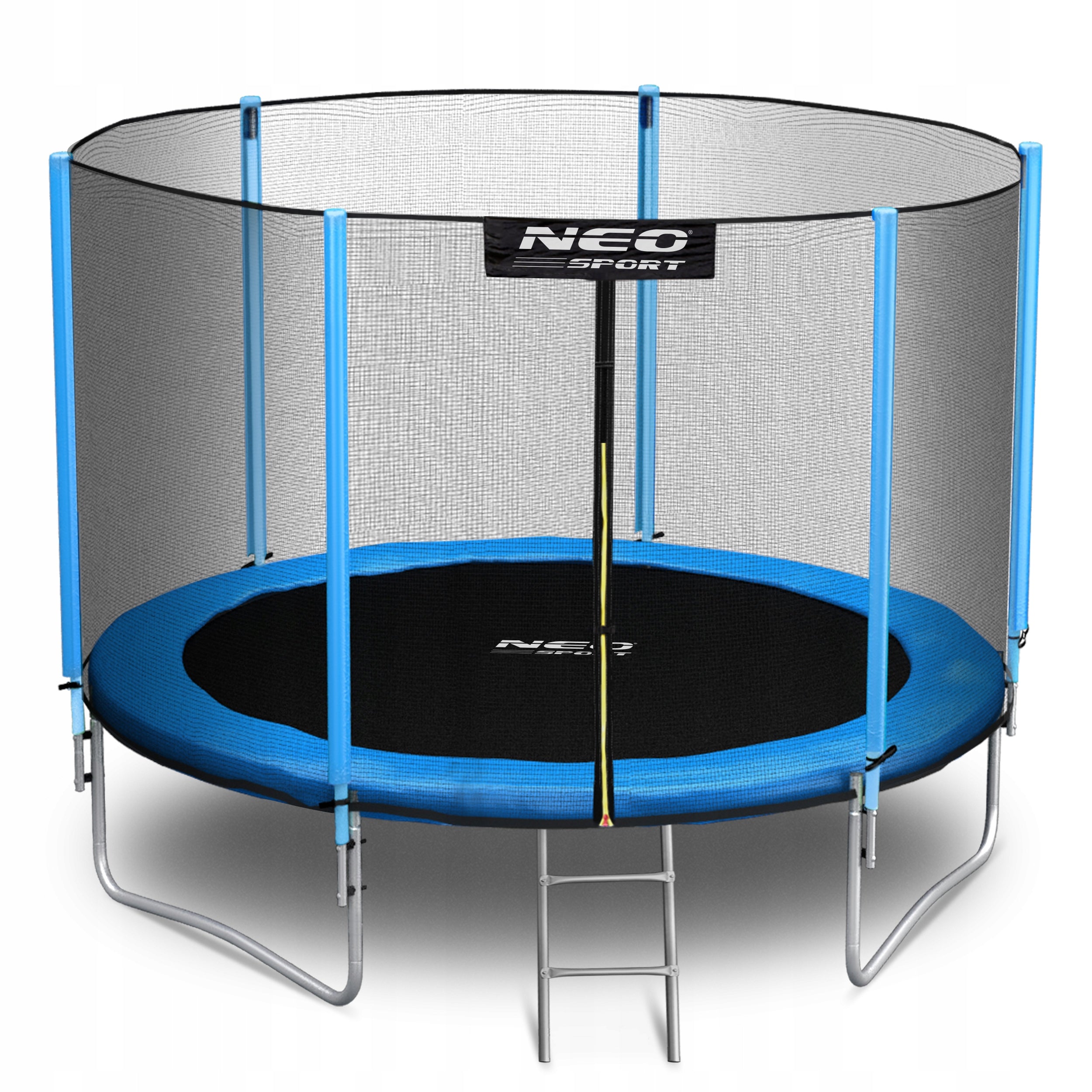 GARDEN TRAMPOLINE WITH OUTDOOR MESH FOR CHILDREN 252cm 8ft Neo-Sport