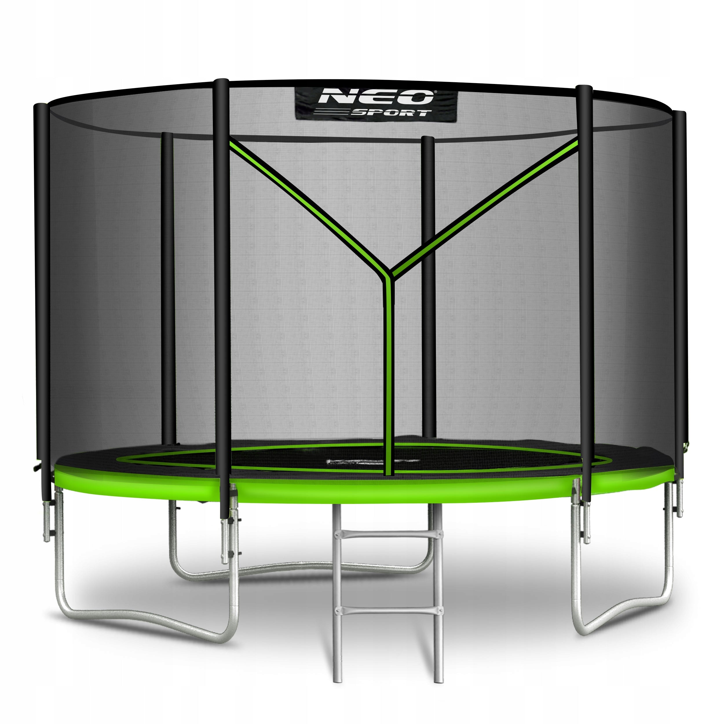 GARDEN TRAMPOLINE for children 252cm 8ft NEOSPORT model 2025