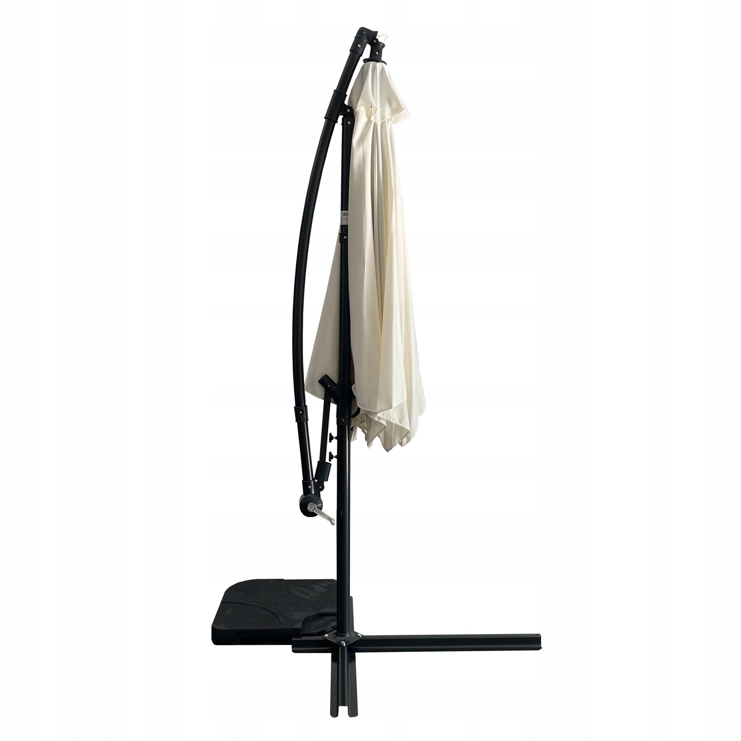 GARDEN UMBRELLA LARGE FOLDING SOLID STRONG WITH ECRU BOOM Color other