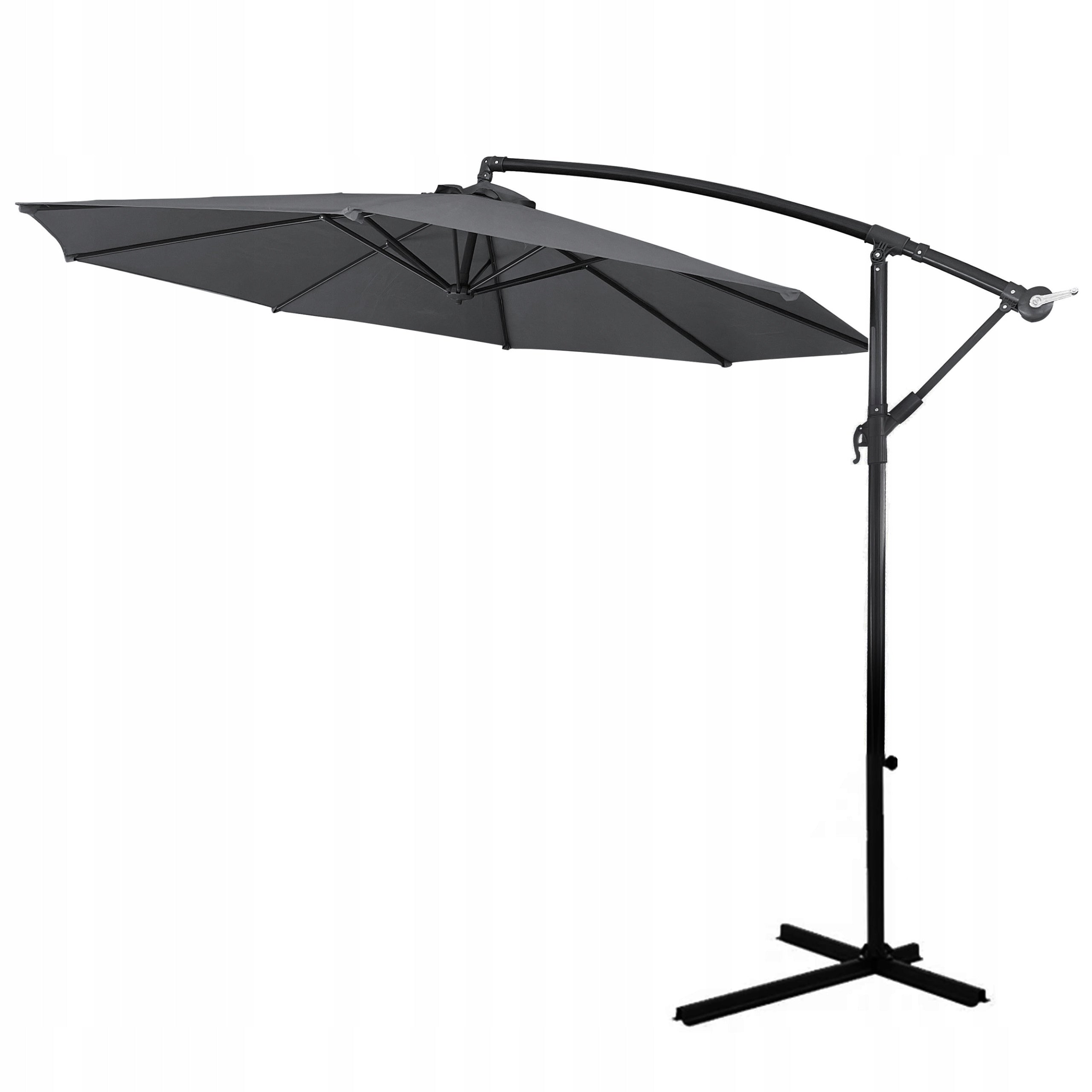 GARDEN UMBRELLA LARGE SOLID FOLDING 3 M WITH BOOM ADJUSTMENT XXXL Manufacturer code 04K KJF3587SZ