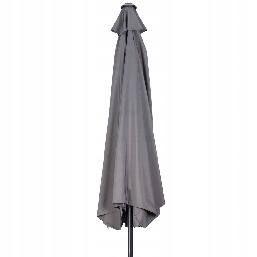 GARDEN UMBRELLA SEMI-UMBRELLA WALL FOR TERRACE 2,7 M GREY Manufacturer Modern Home
