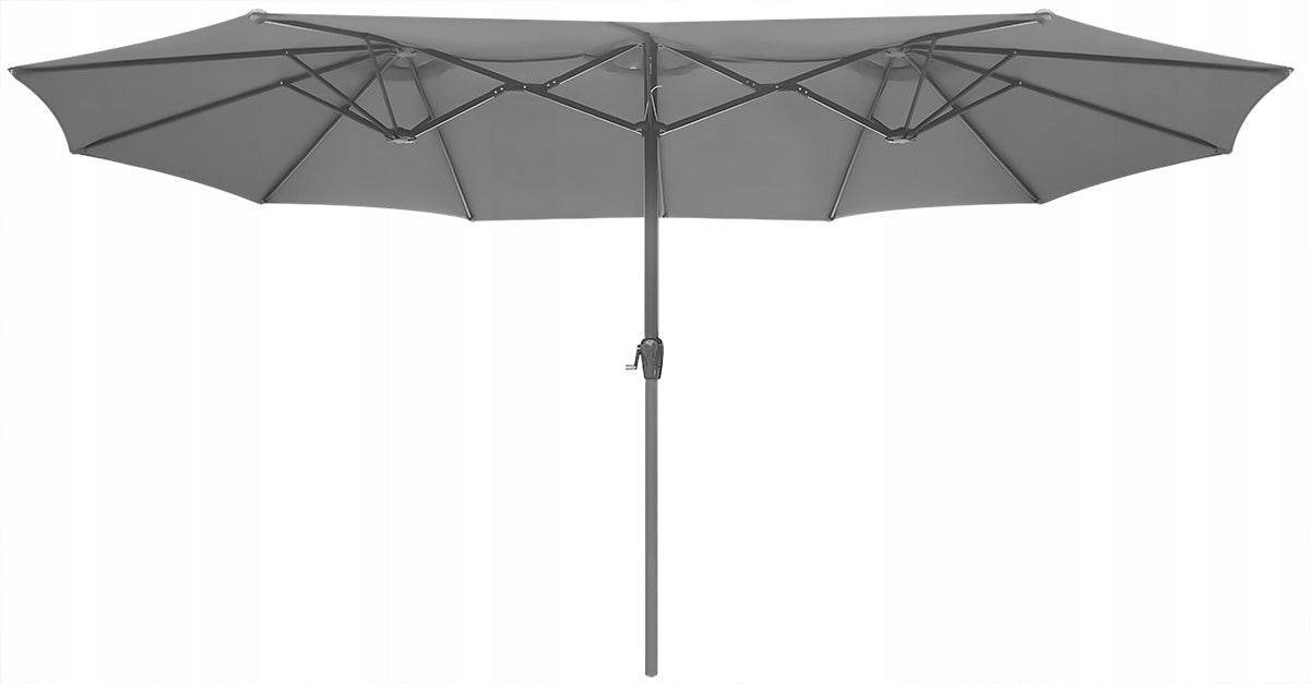 GARDEN UMBRELLA XXL 460x270cm LARGE FOLDING CRANK FOR TERRACE GARDEN Manufacturer code 1065076