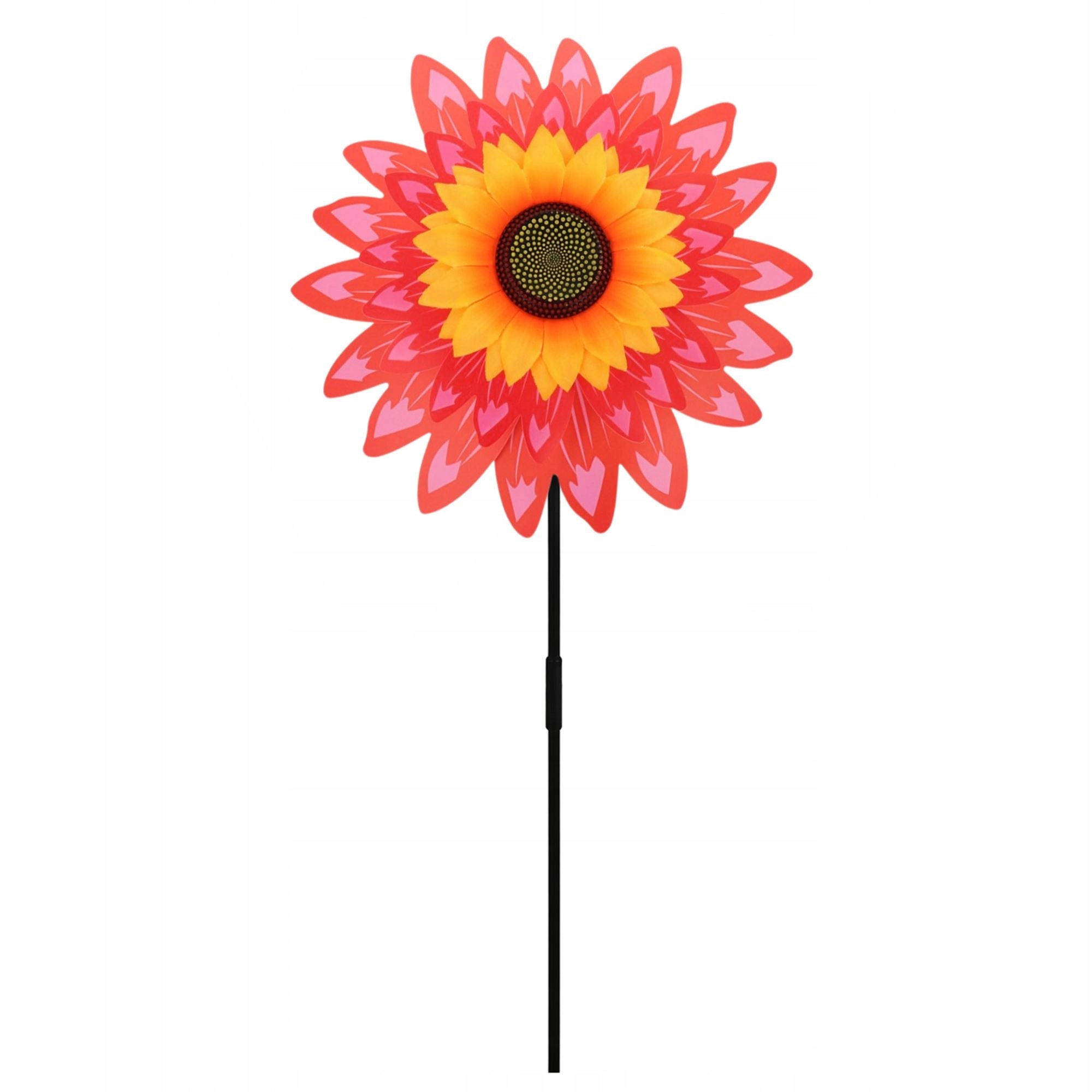 GARDEN WINDMILL FOR CHILDREN GARDEN WINDMILL 71 cm SUNFLOWER FLOWER V10 Packaging status original