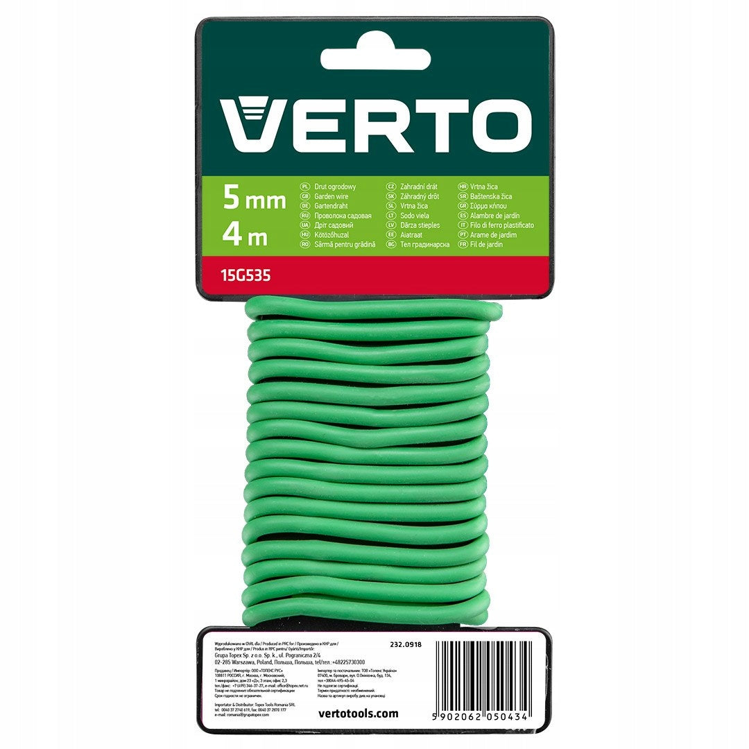 GARDEN WIRE 5 MM, 4 M 15G535 VERTO