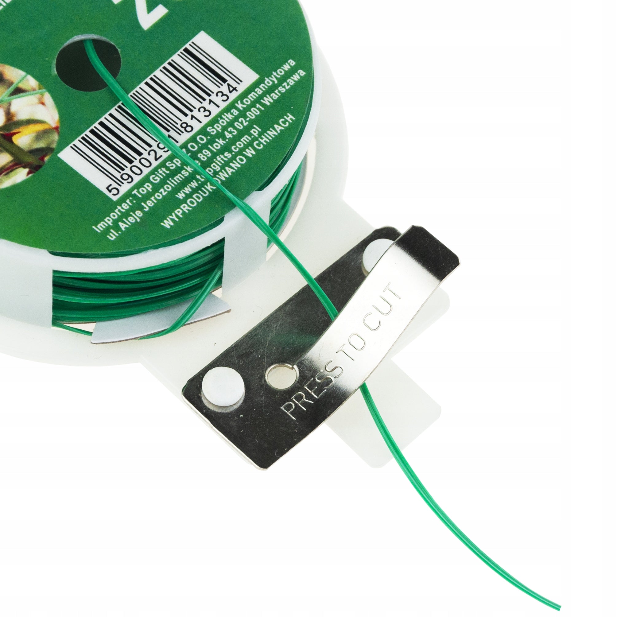 GARDEN WIRE COATED CORD WITH CUTTER 20M PLANT LIGATION Dominant material other