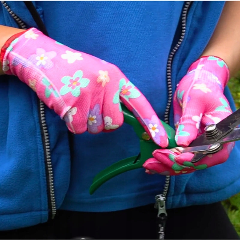 GARDEN Work Gloves Women's Nylon Gloves Elastic 6 Pairs Brand Specto