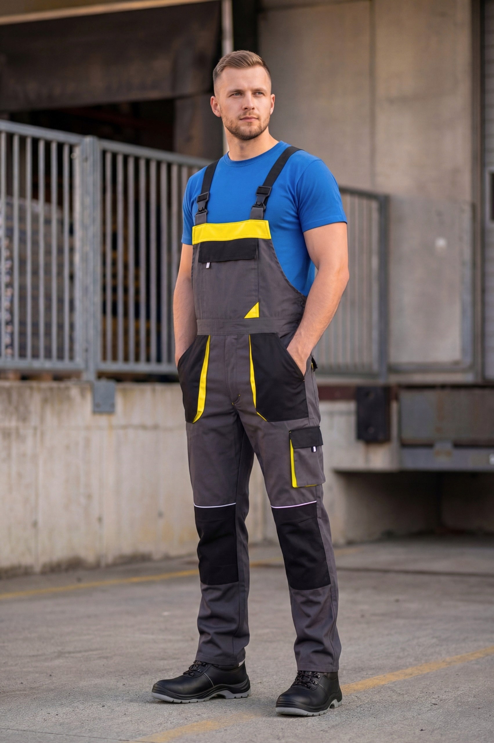 GARDENERS OHS PROTECTIVE WORK Pants Men'S ASSEMBLY STRONG REINFORCED Packaging status original