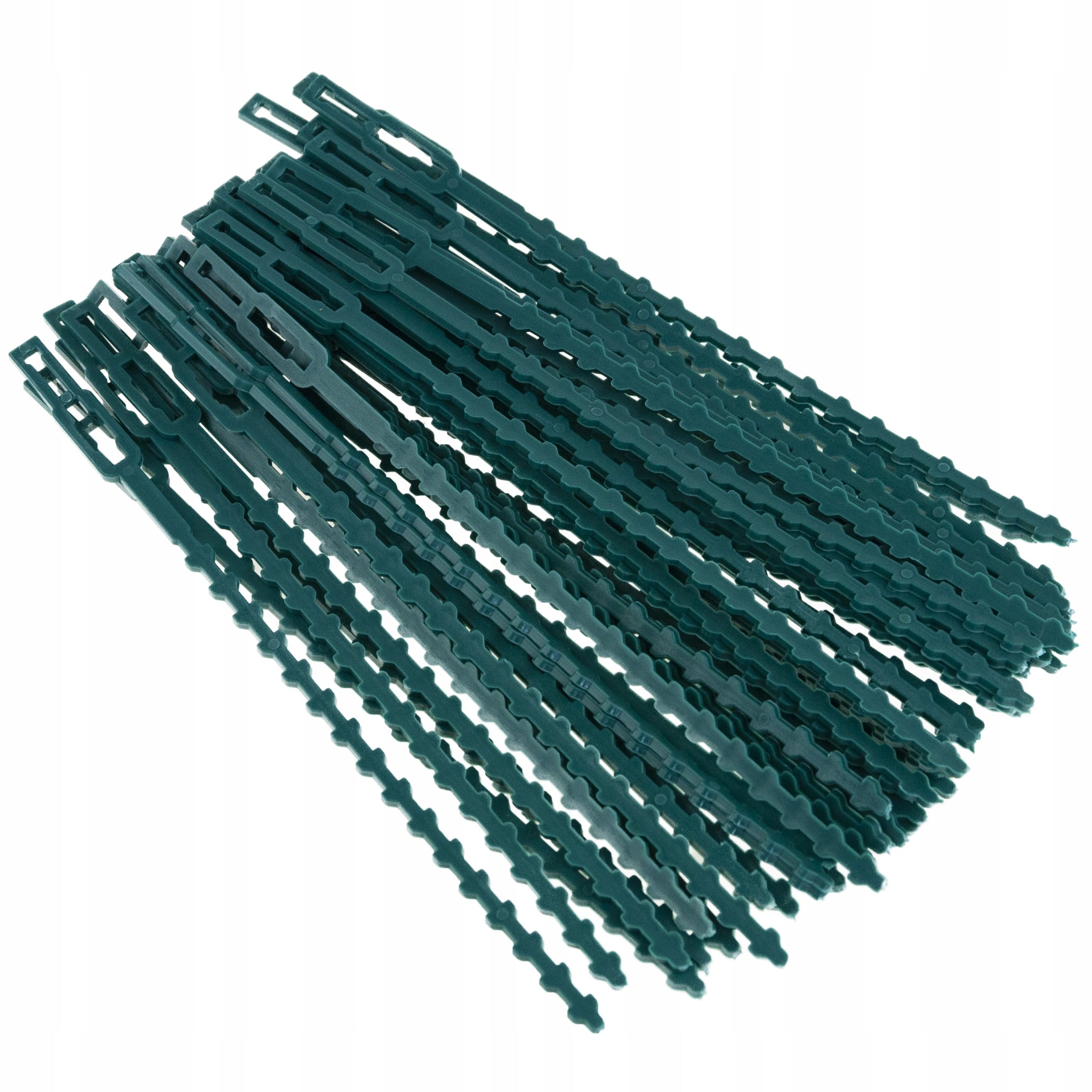GARDENING BANDS FOR FASTENING PLANTS CLAMPING BRANCHES 50 PCS GREEN Brand Martom