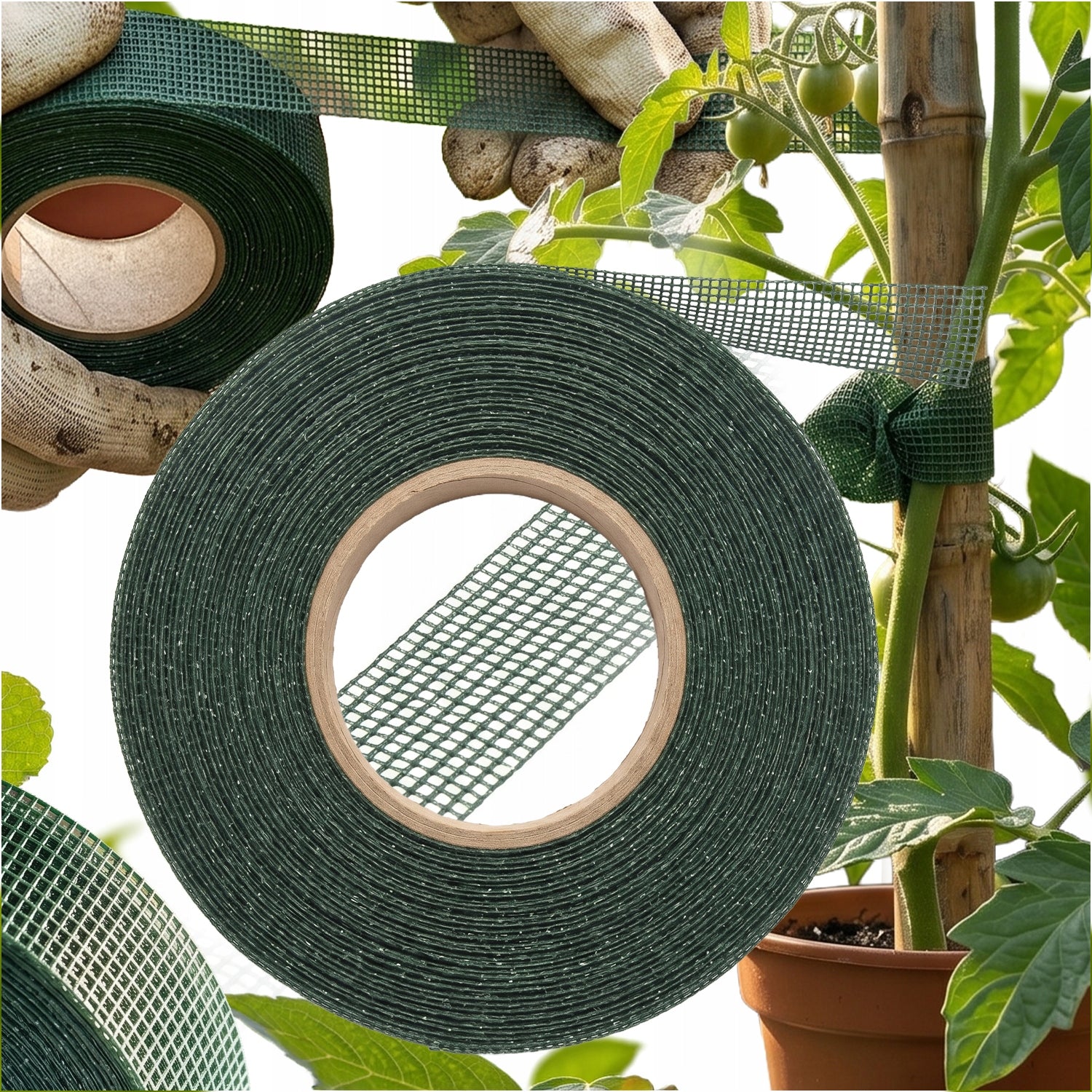GARDENING TAPE FOR TYING PLANT TREES 3CM X 50M