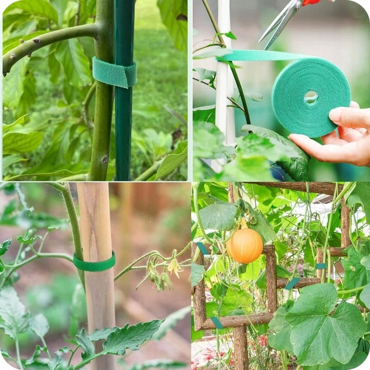 GARDENING TAPE MULTIFUNCTIONAL ROLL BAND 12,5mm x 2m VELCRO FOR PLANTS EAN (GTIN) 5906551282115