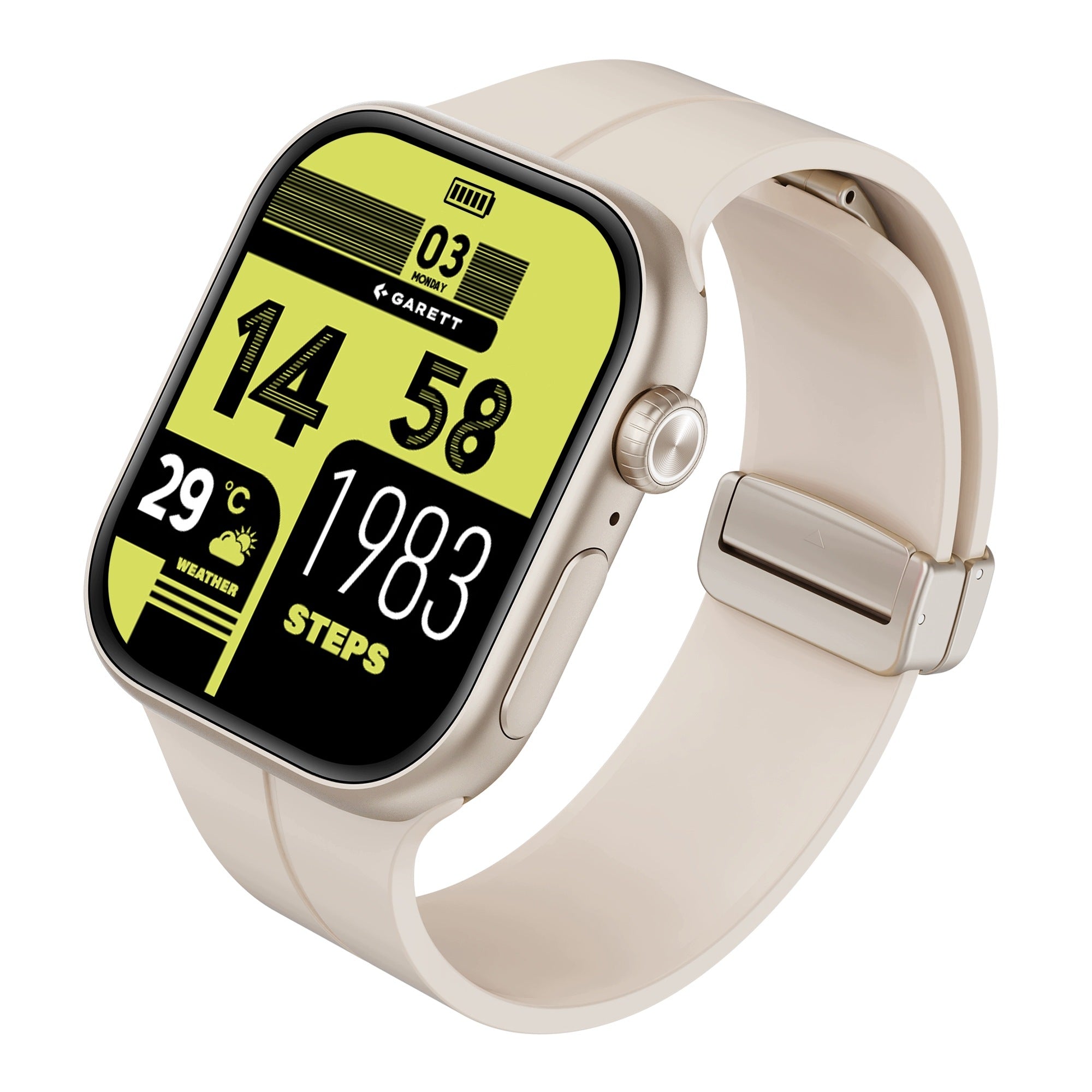 GARETT Smartwatch Next AI SILVER