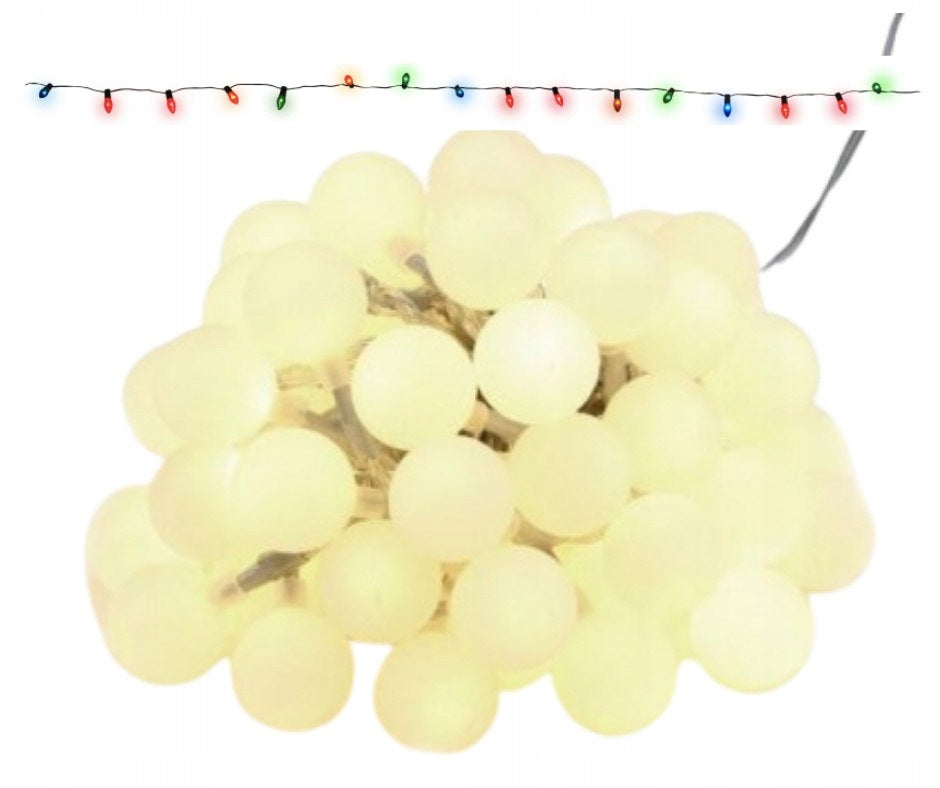GARLAND GARDEN LIGHTS Outdoor 50pcs COLORFUL