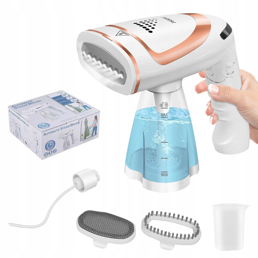 GARMENT STEAMER IRON HANDHELD STEAMER SET 250ml Capacity Power 1600 W