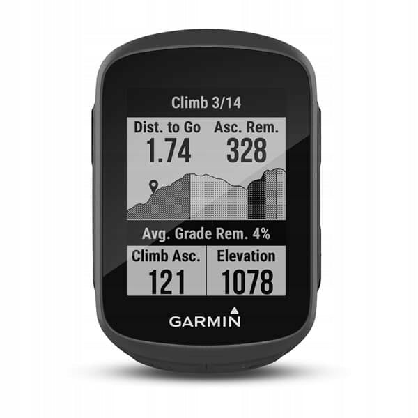 Fahrradcomputer mit GPS-Navigation Garmin Edge 130 Plus Bundle, schwarz 