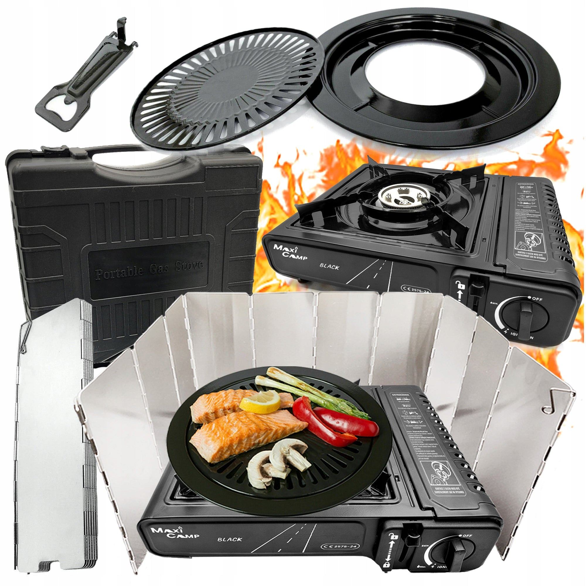 GAS COOKER GRILL COVER MaxiCamp CERTIFICATE