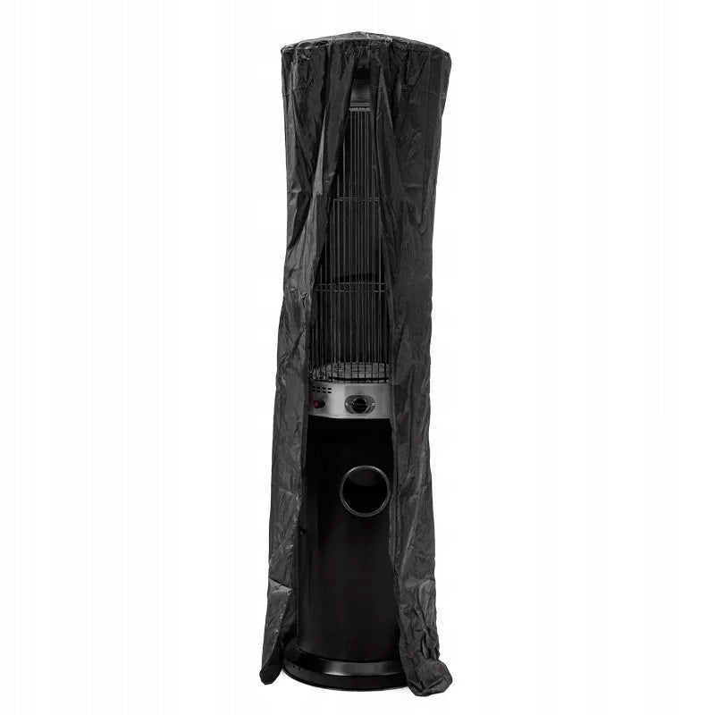 GAS HEATER COVER HEATING UMBRELLA BLACK UNIVERSAL WITH ZIPPER
