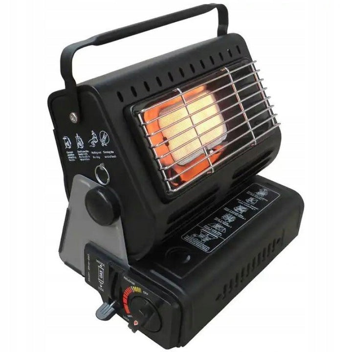 GAS STOVE TOURIST COOKER HEATER 2in1