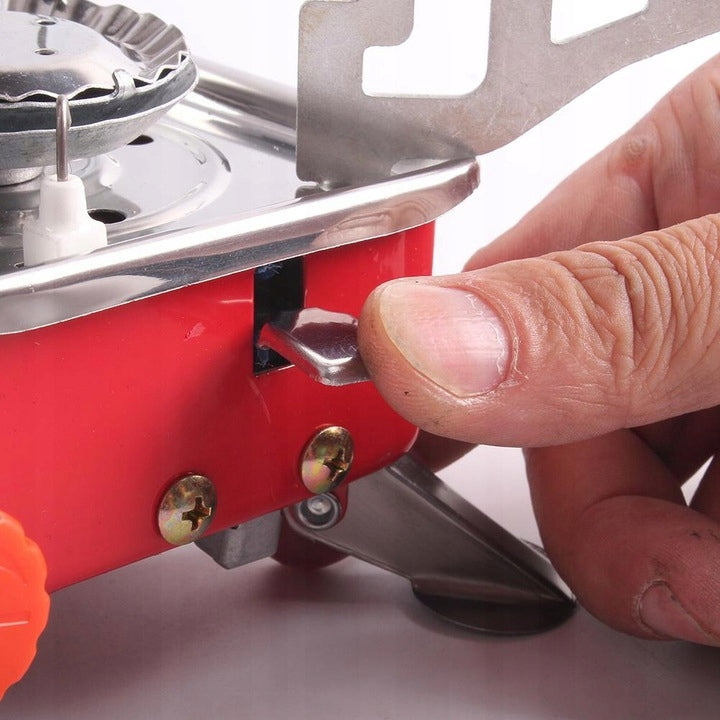 GAS TOURIST STOVE FOR CARTOUCHES FOLDING CMPING OUTDOOR CASE Packaging status original