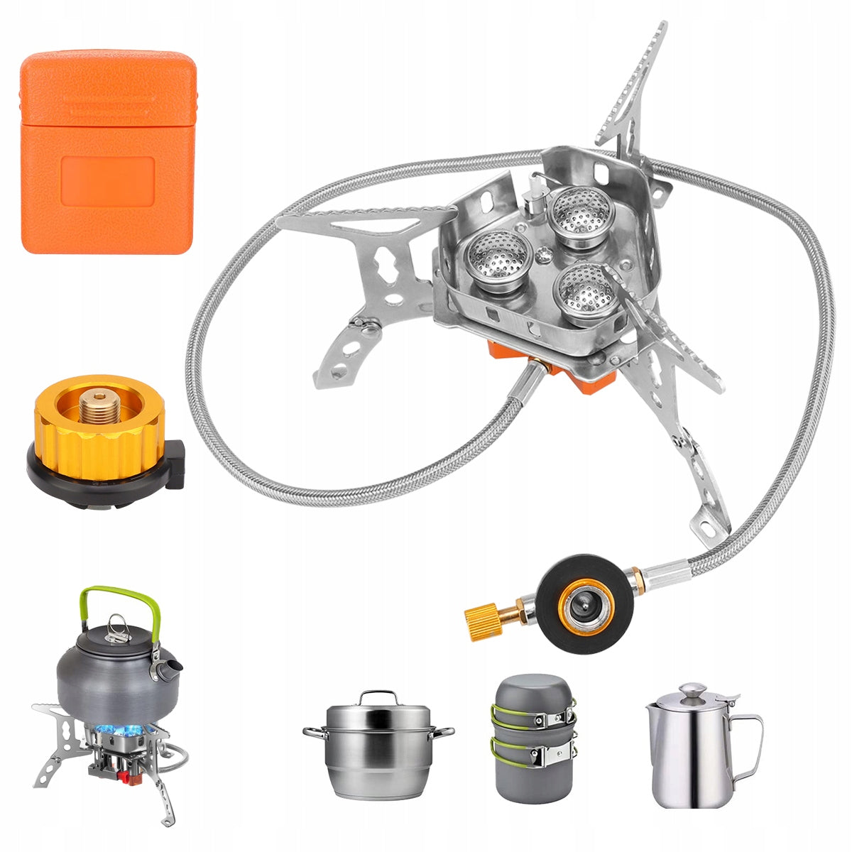GAS TOURIST STOVE FOR CARTRIDGES CYLINDERS