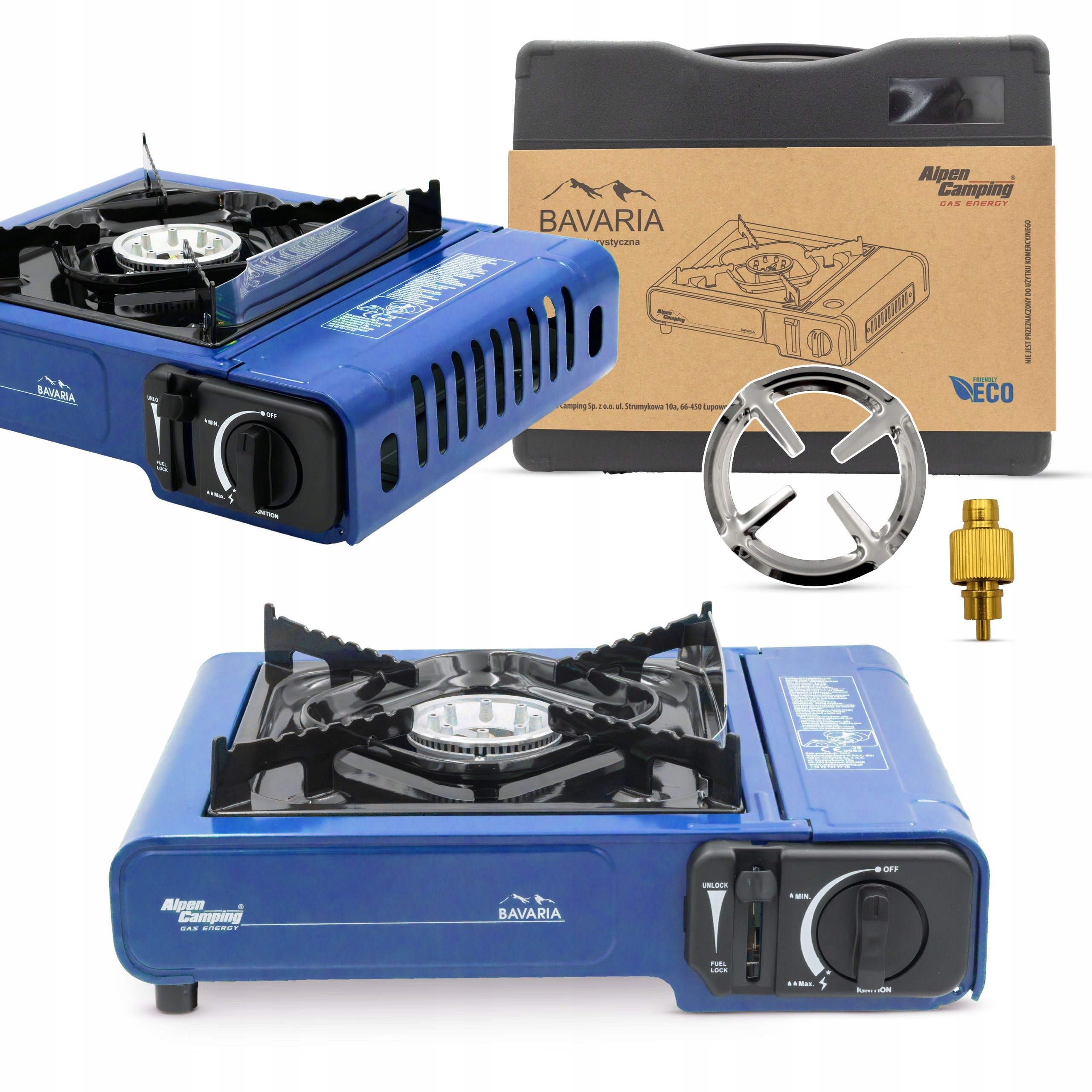 GAS TOURIST STOVE PORTABLE GRILL GAS CARTRIDGE FOR CAMPING