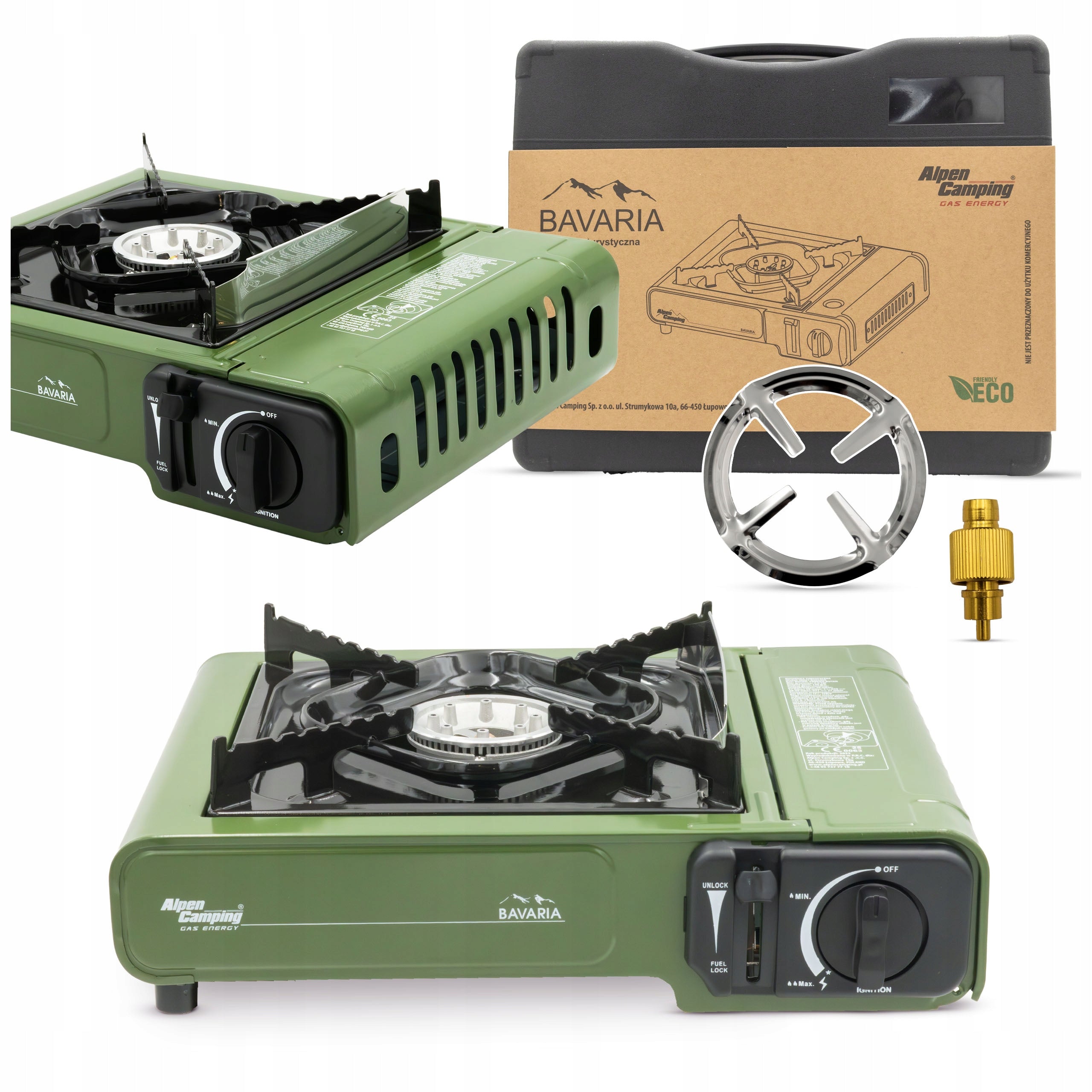 GAS TOURIST STOVE PORTABLE TENT GAS CARTRIDGE GRILL GAS