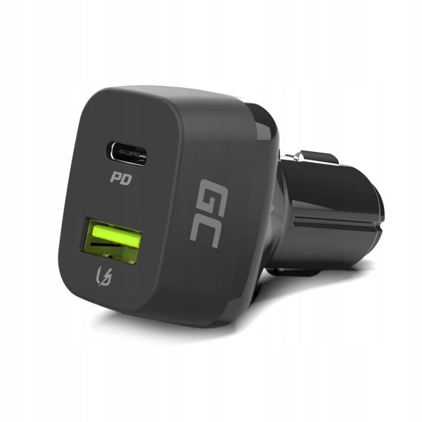 GC Fast USB-C Car Charger USB 48W charging PD QC 3.0 12V 24V Packaging status original