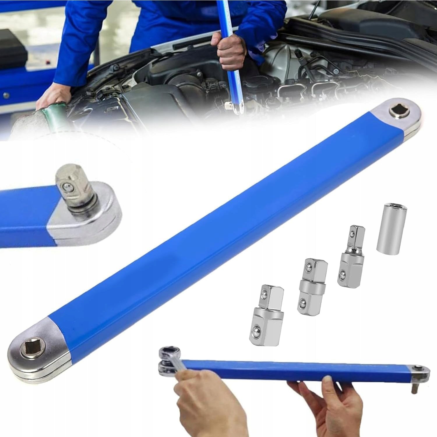 GEAR WRENCH Extension ADAPTER Rattles 1/4 1/2 3/8 Set Brand blurr